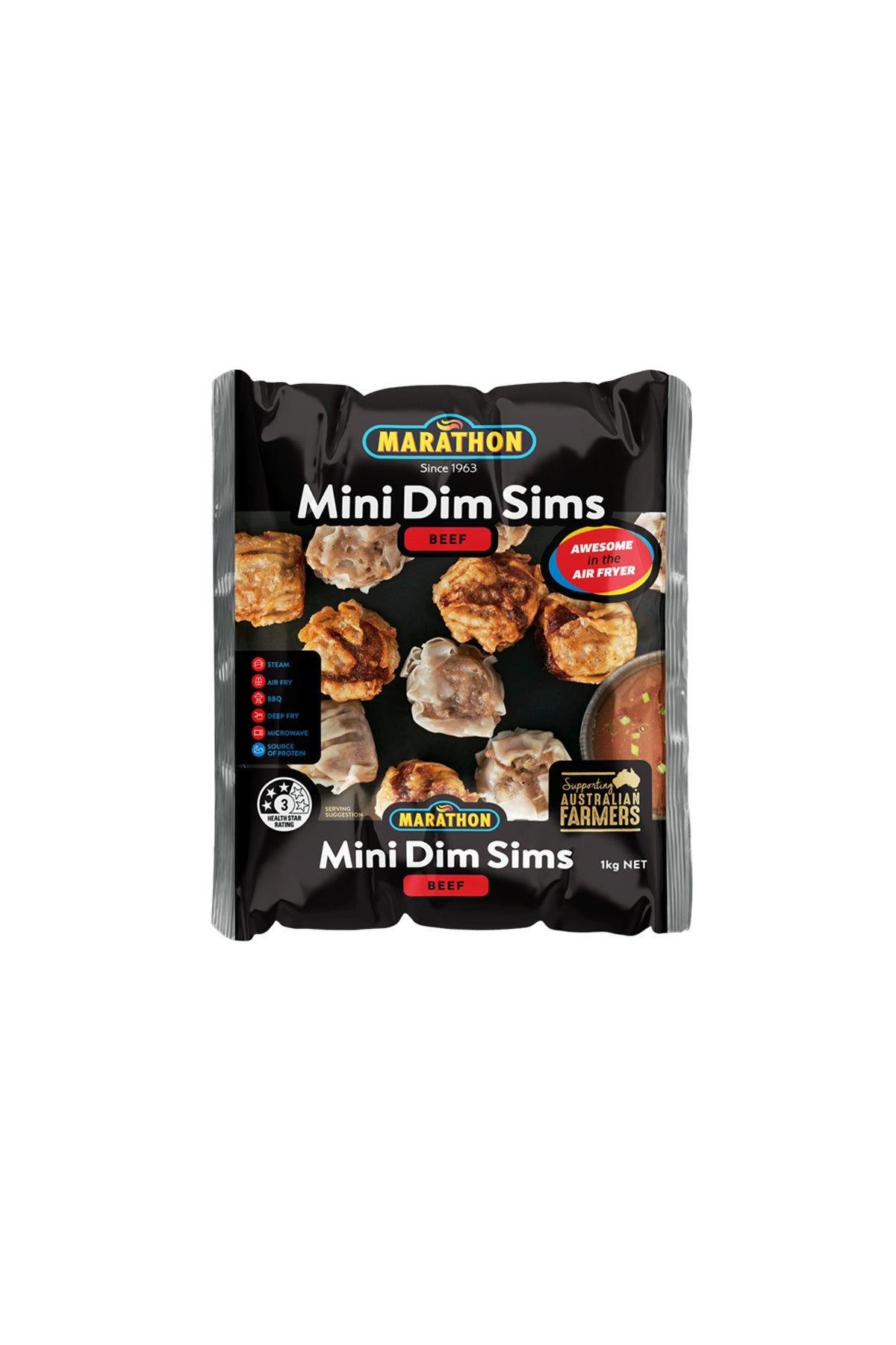 Marathon Dim Sims Beef 1 KG