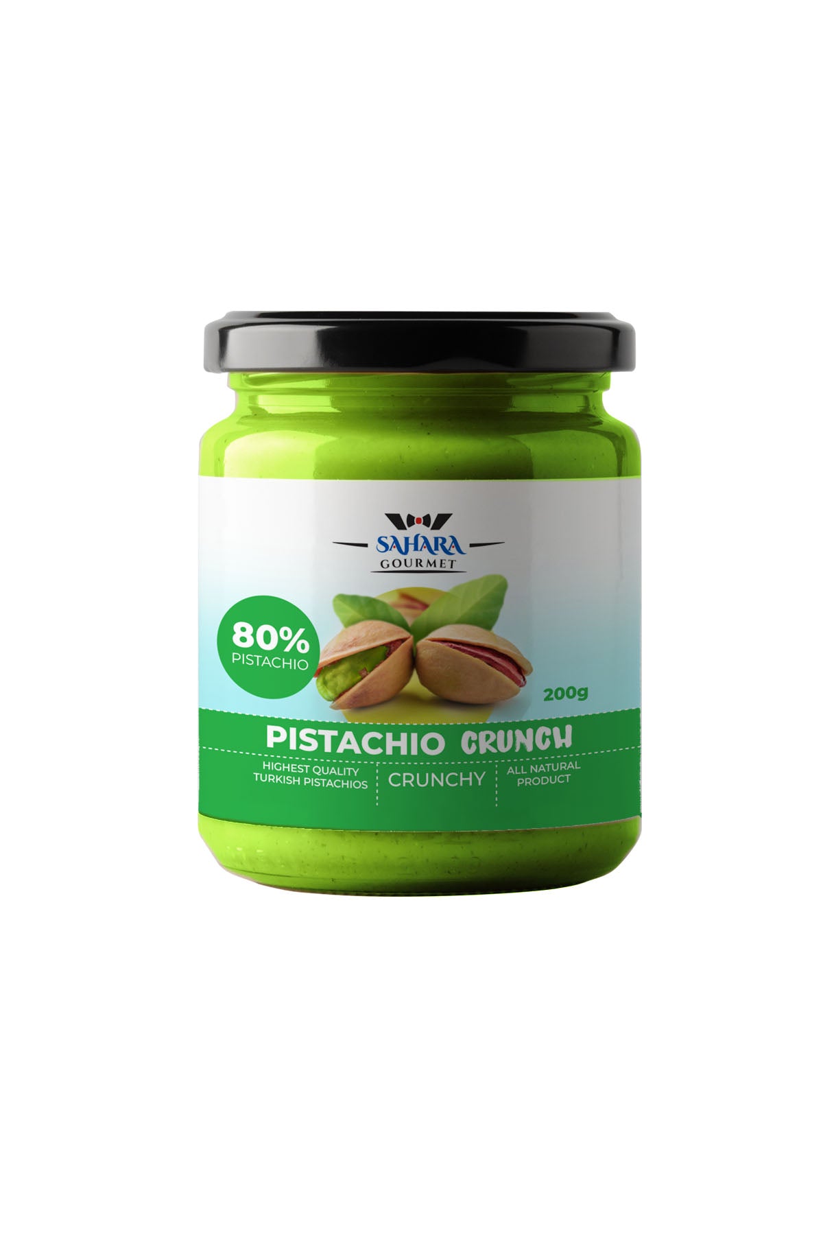 Sahara Gourmet Pistachio Crunch 80% 200g
