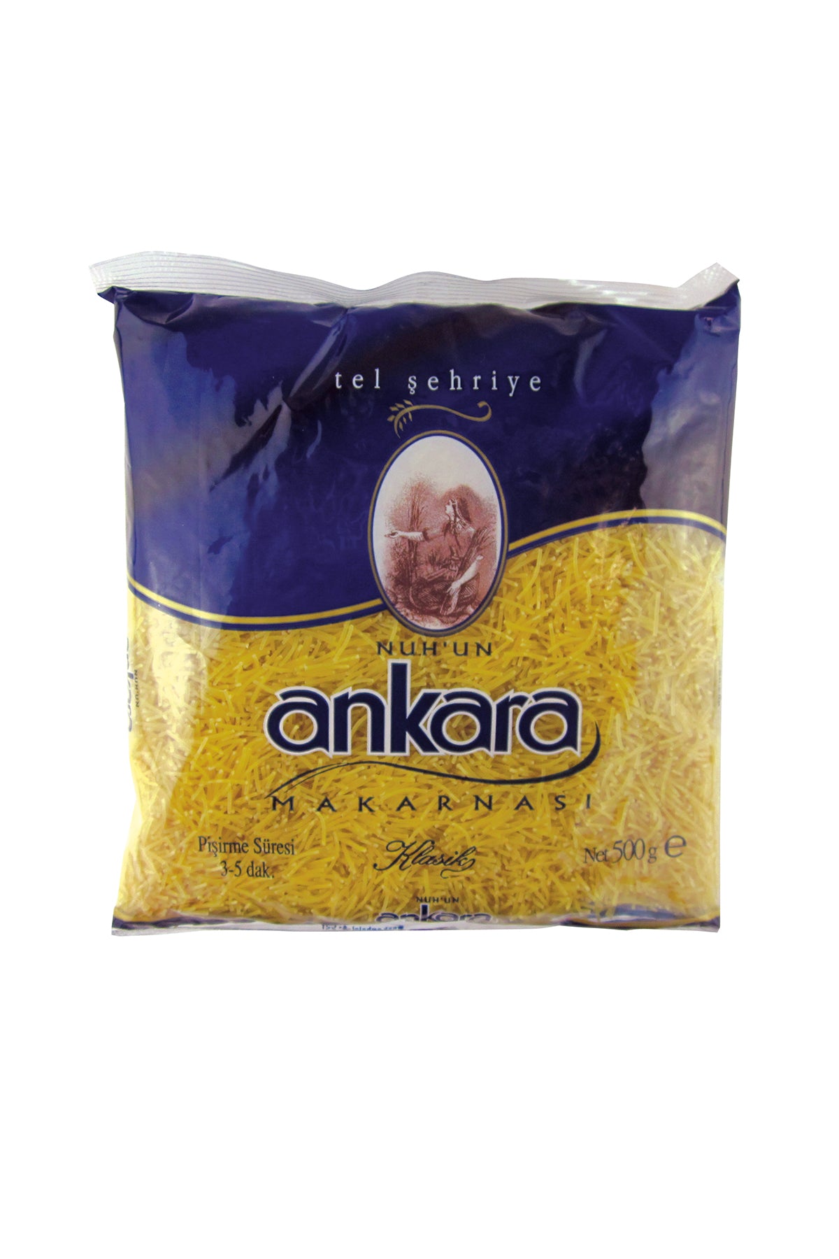 Ankara Tel Sehriye Vermicelli Pasta 500g