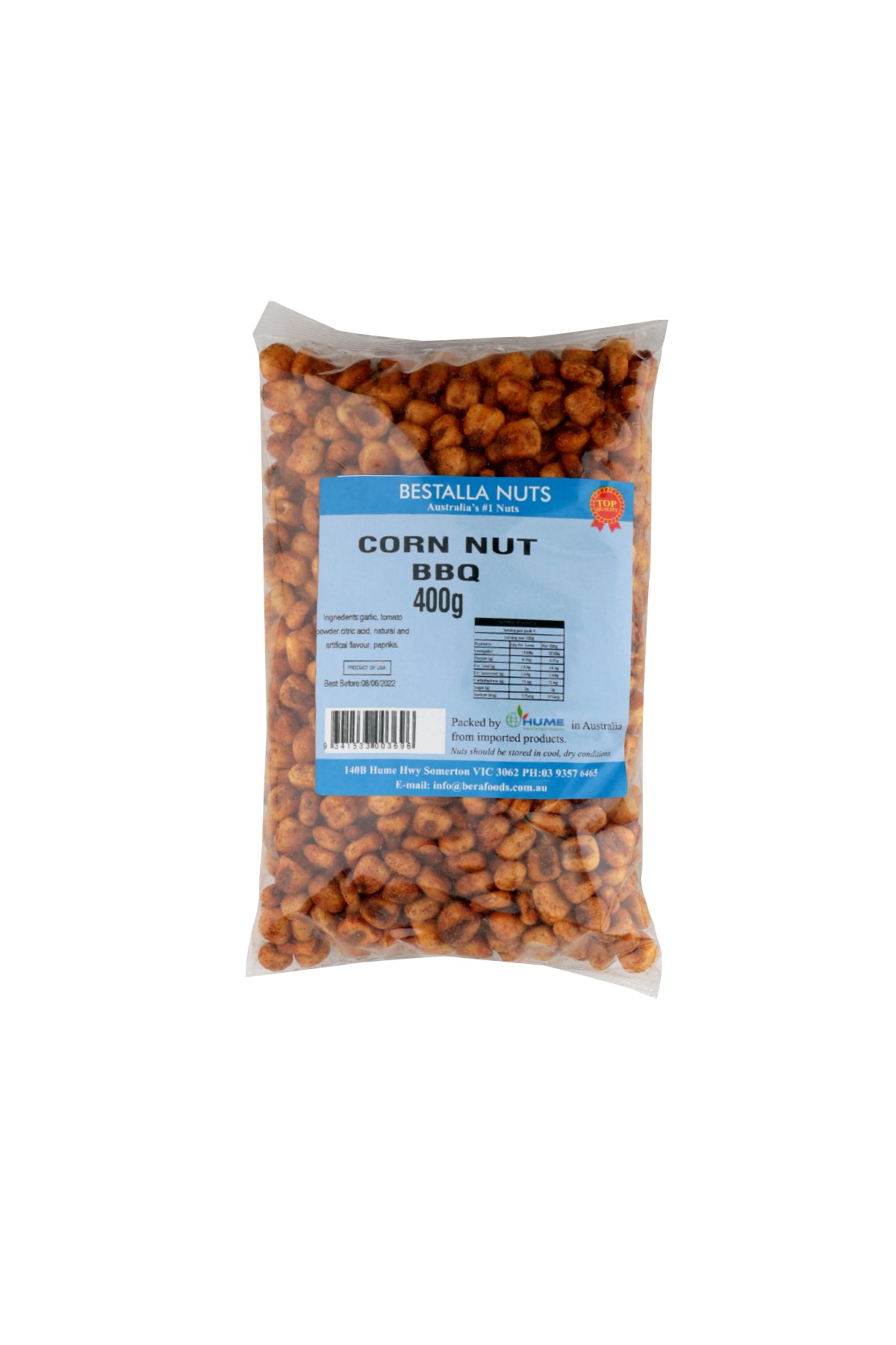 Bestalla Corn Nut BBQ 400g