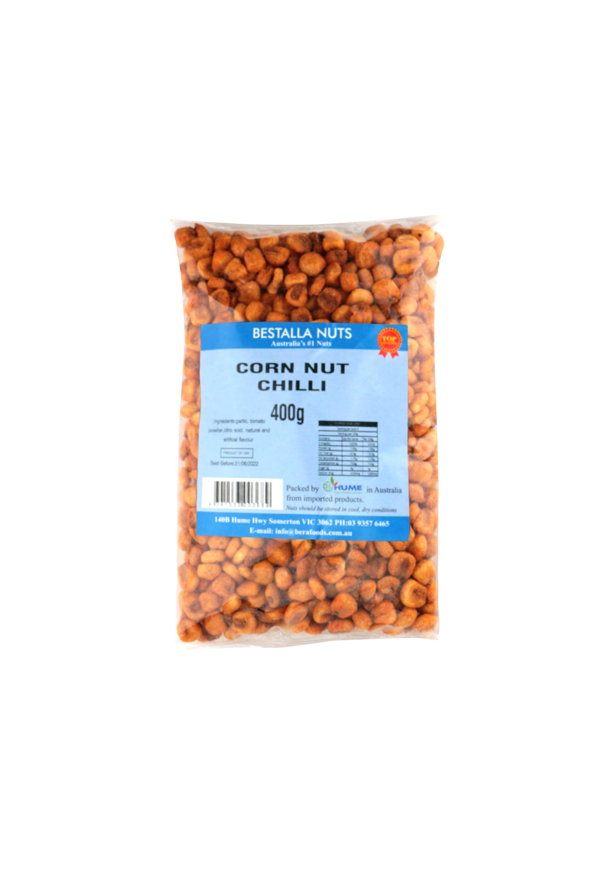 Bestalla Corn Nut Chilli 400g