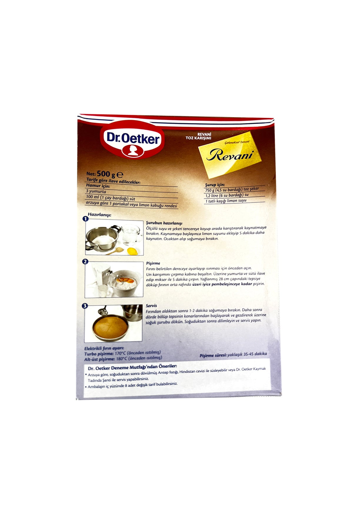 Dr. Oetker Revani 500g