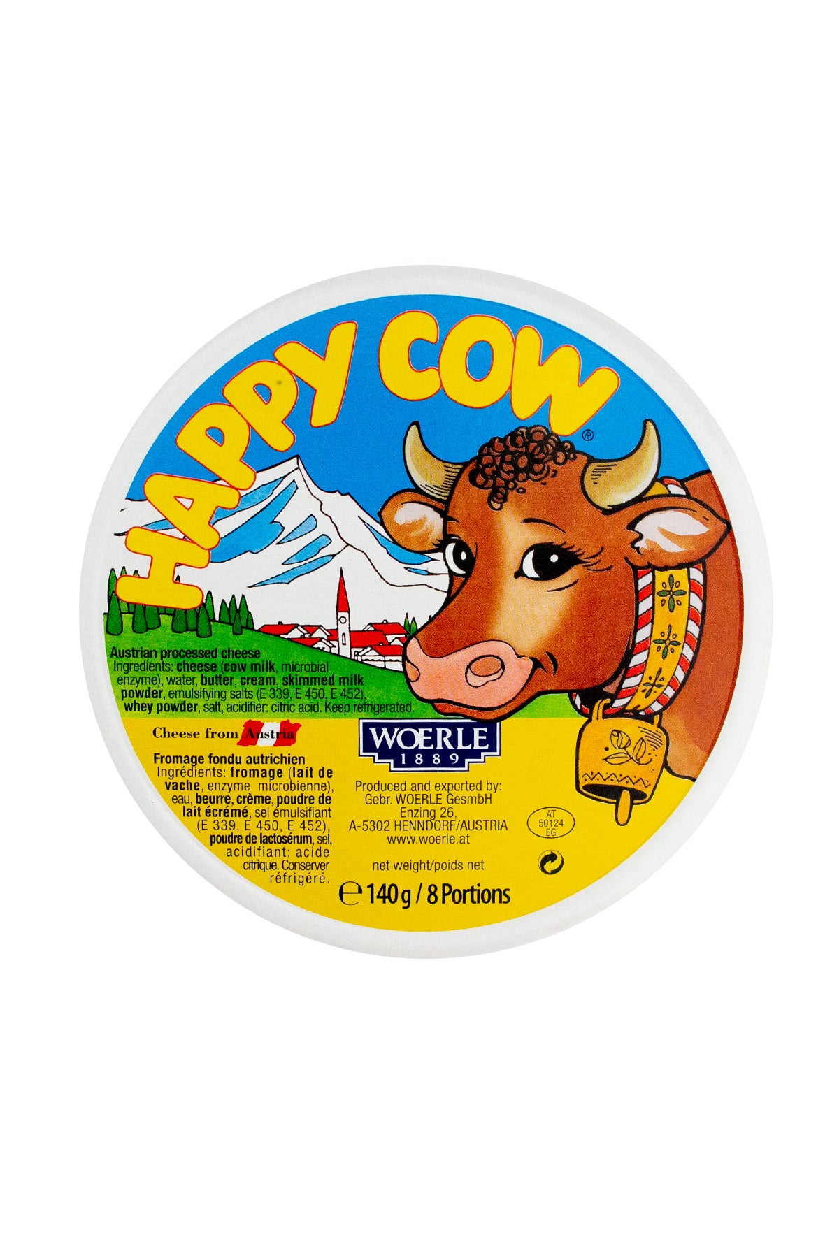 Happy Cow Cheese 140g / 8 Portions