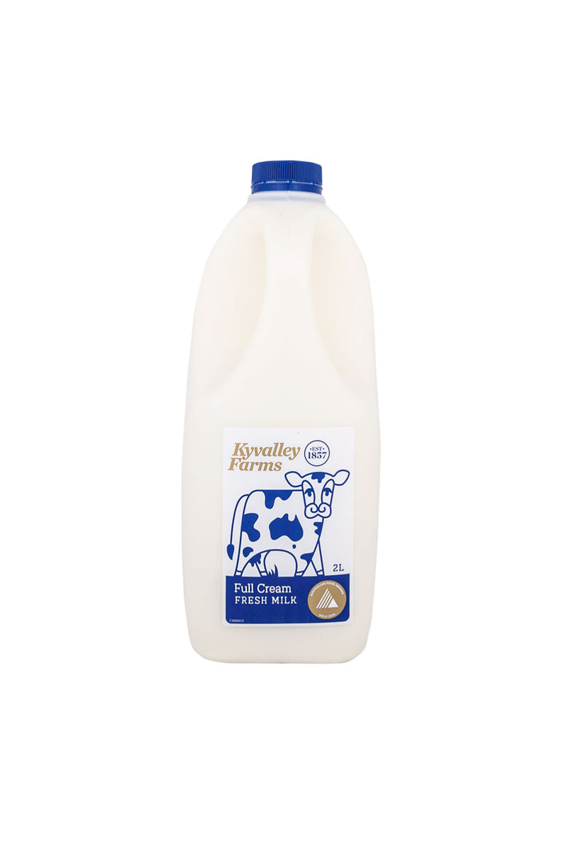 KyValley Dairy 2 Litre Full Cream Milk Sahara Fresh