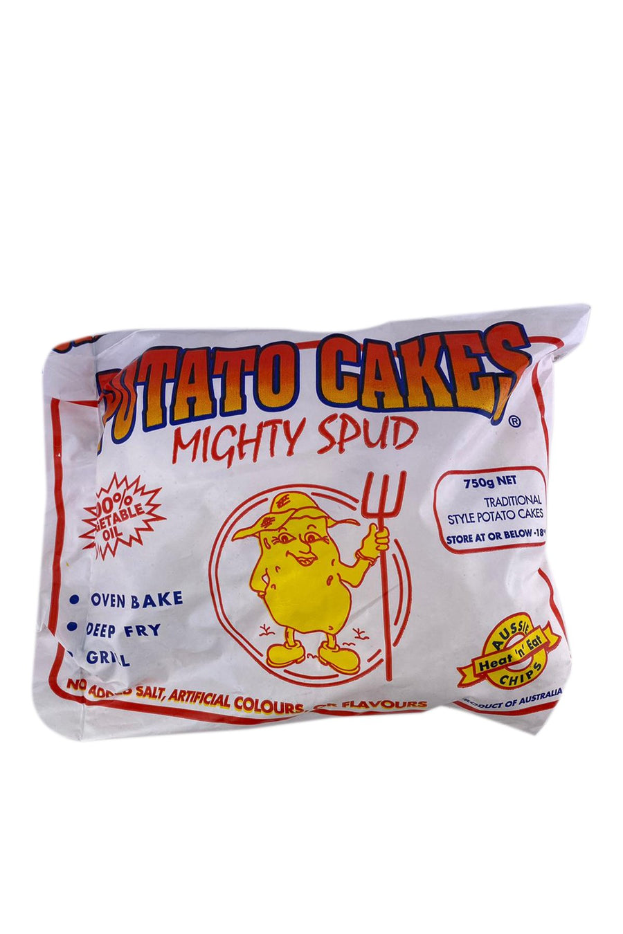Mighty Spud Potato Cakes 750g – Sahara Fresh