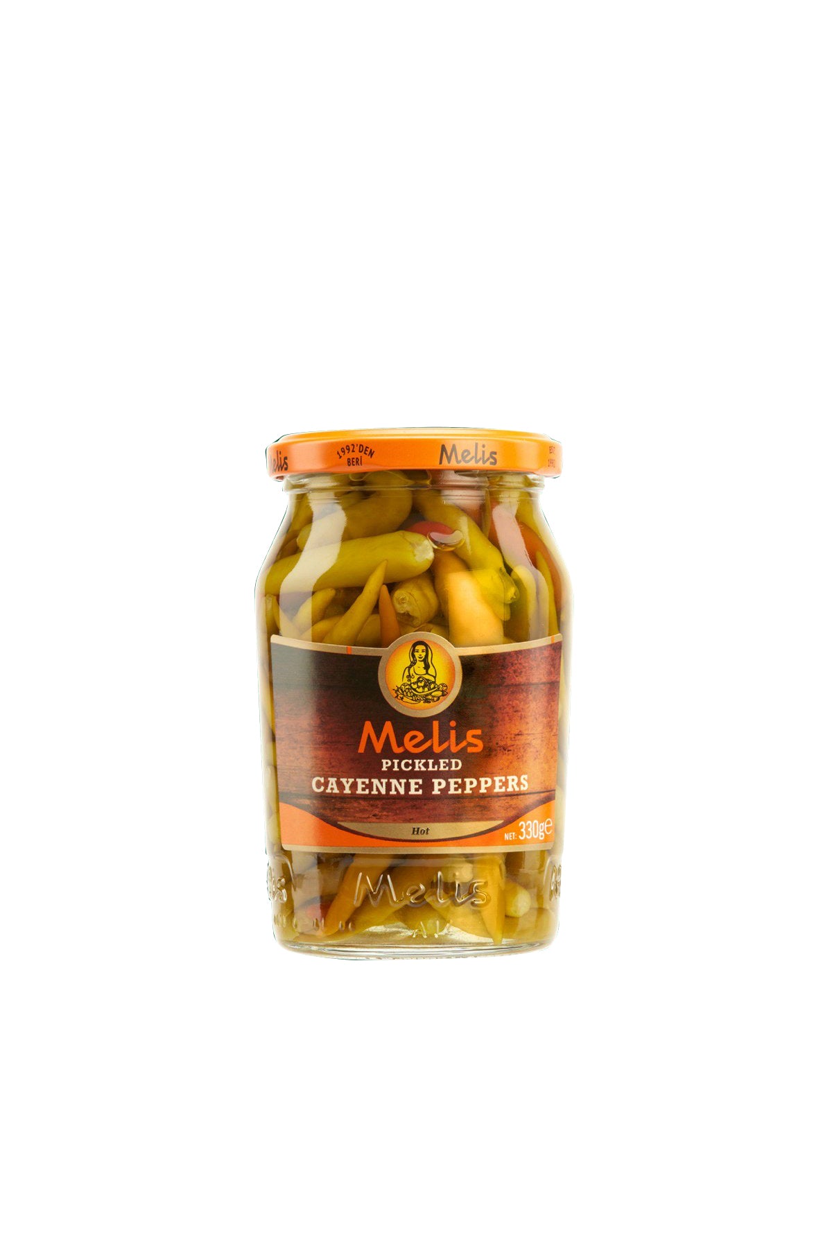 Melis Pickled Hot Cayenne Peppers 620g Sahara Fresh