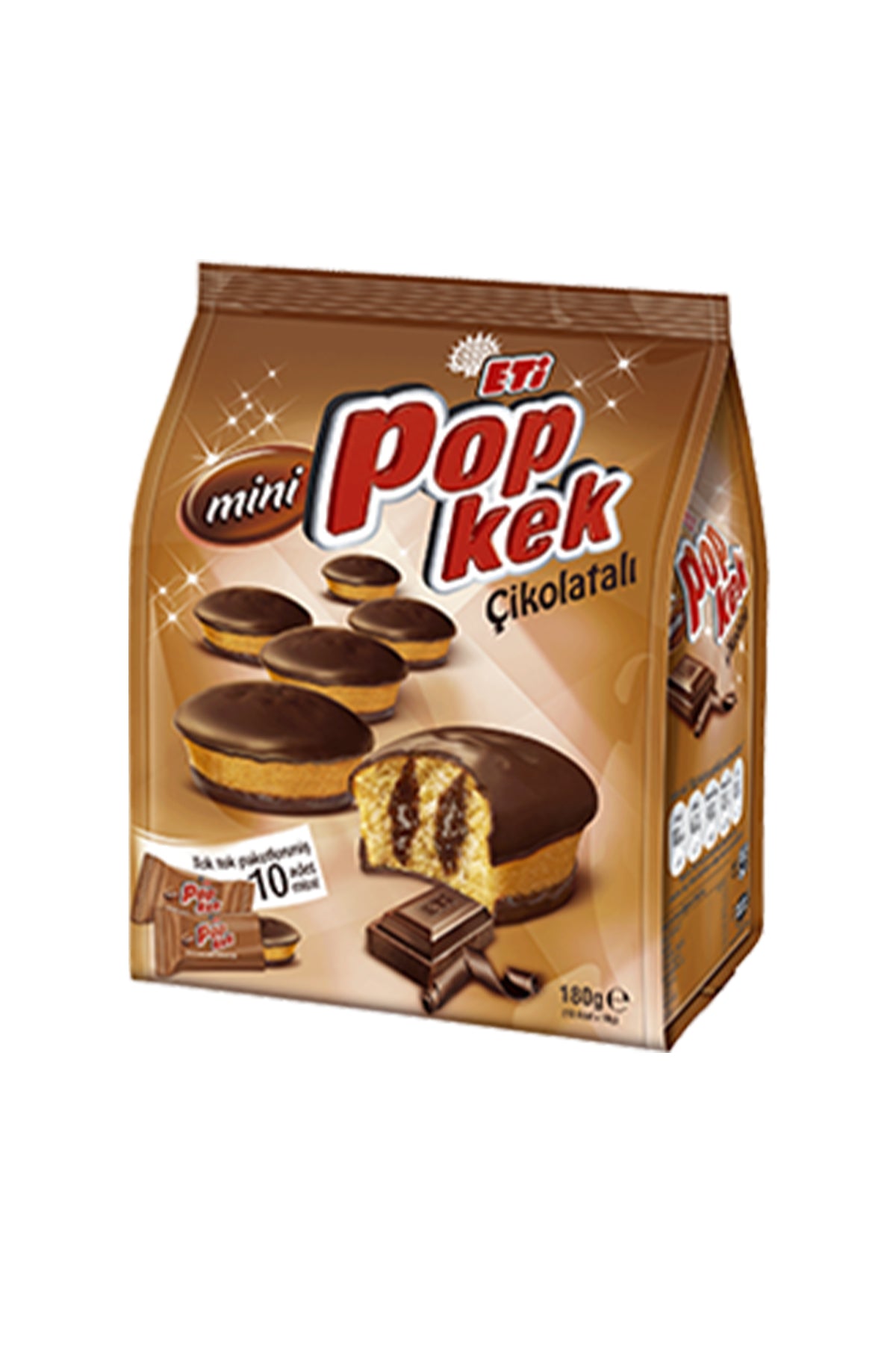 Eti Popcake Mini Chocolate 144g