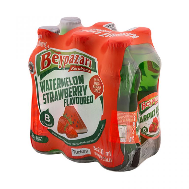 Beypazari Watermelon Strawberry Mineral Water 200ml 24 Pack